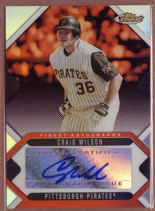Craig Wilson B/470 * Card #CW